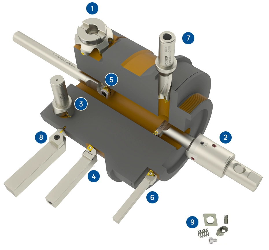 Teknik Cutting Tools Ürünler